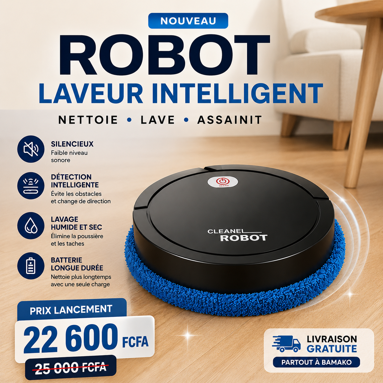 Robot Nettoyeur Automatique