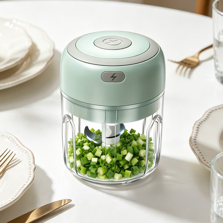 Mini Hachoir Électrique Portable