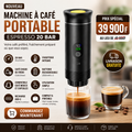 Machine à café portable rechargeable